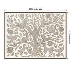 Outlet Kirklands Home Animal Tree Canvas Art Print, 42x32 in.