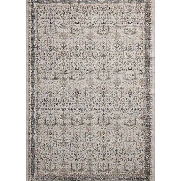 Best Kirklands Home Anniston Ivory Stone Area Rug, 5x8