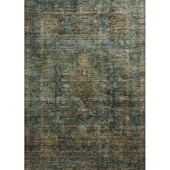 Discount Kirklands Home Anniston Vintage Blue Accent Rug, 2x4