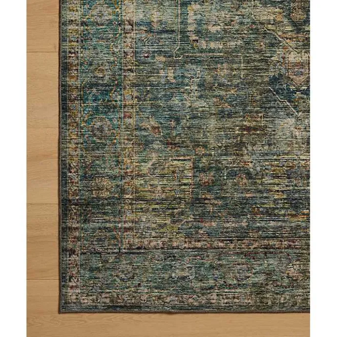 Discount Kirklands Home Anniston Vintage Blue Accent Rug, 2x4
