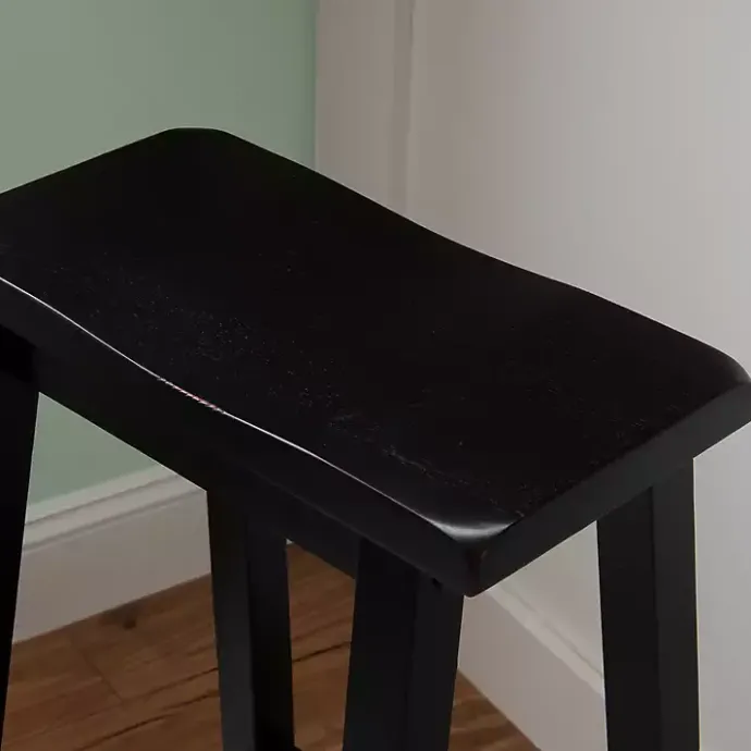 Hot Kirklands Home Antique Bar Stool Black