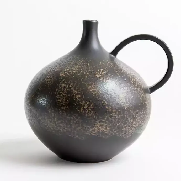 Best Kirklands Home Antique Gourd Pitcher Vase, 10 in. Black