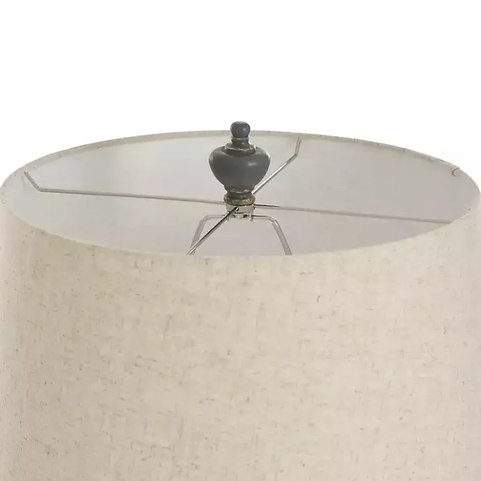 Discount Kirklands Home Antique Bourgault Floor Lamp Blue