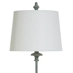 Best Kirklands Home Antique Cast Buffet Lamp Blue