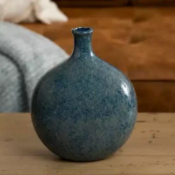 Hot Kirklands Home Antique Ceramic Vase, 10 in. Blue