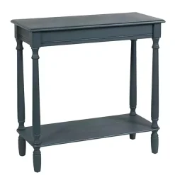 Clearance Kirklands Home Antique Wood Rachel Console Table Blue