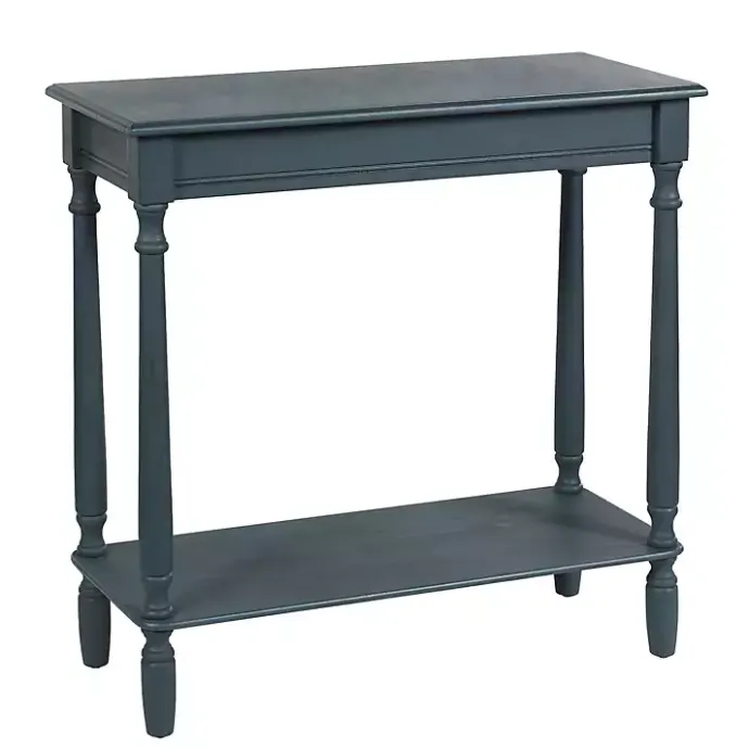 Clearance Kirklands Home Antique Wood Rachel Console Table Blue