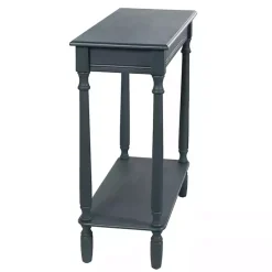 Clearance Kirklands Home Antique Wood Rachel Console Table Blue