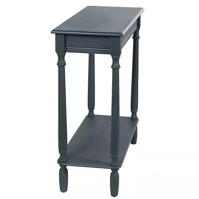 Clearance Kirklands Home Antique Wood Rachel Console Table Blue