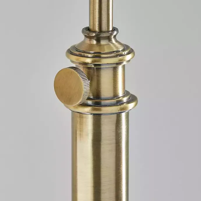 Clearance Kirklands Home Antique Arched Adjustable Table Lamp Brass