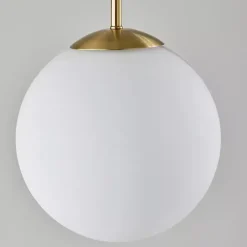 Discount Kirklands Home Antique Brass Side Table Floor Lamp White