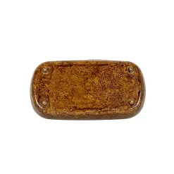 Outlet Kirklands Home Antique Brass Vanity Dough Bowl Gold