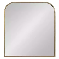 Best Kirklands Home Antique Brass Wide Arch Wall Mirror Gold