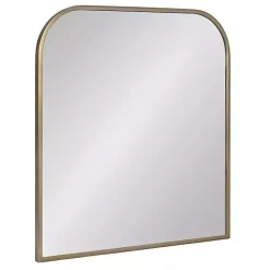 Best Kirklands Home Antique Brass Wide Arch Wall Mirror Gold