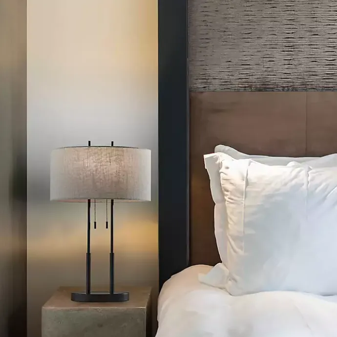 Clearance Kirklands Home Antique Bronze Duet Table Lamp