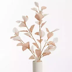 Online Kirklands Home Antique Cream Eucalyptus Stems, Set of 2 Ivory