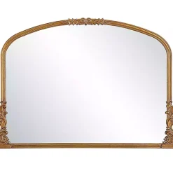 Outlet Kirklands Home Antique Baroque Arched Wall Mirror Gold