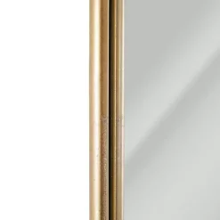 Outlet Kirklands Home Antique Gold Metal Ornate Arch Wall Mirror