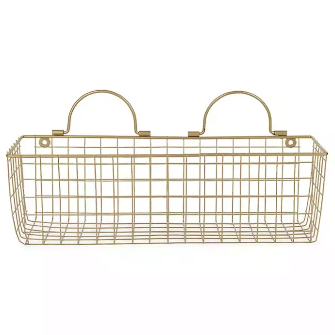 Outlet Kirklands Home Antique Gold 2-pc. Wire Basket Set
