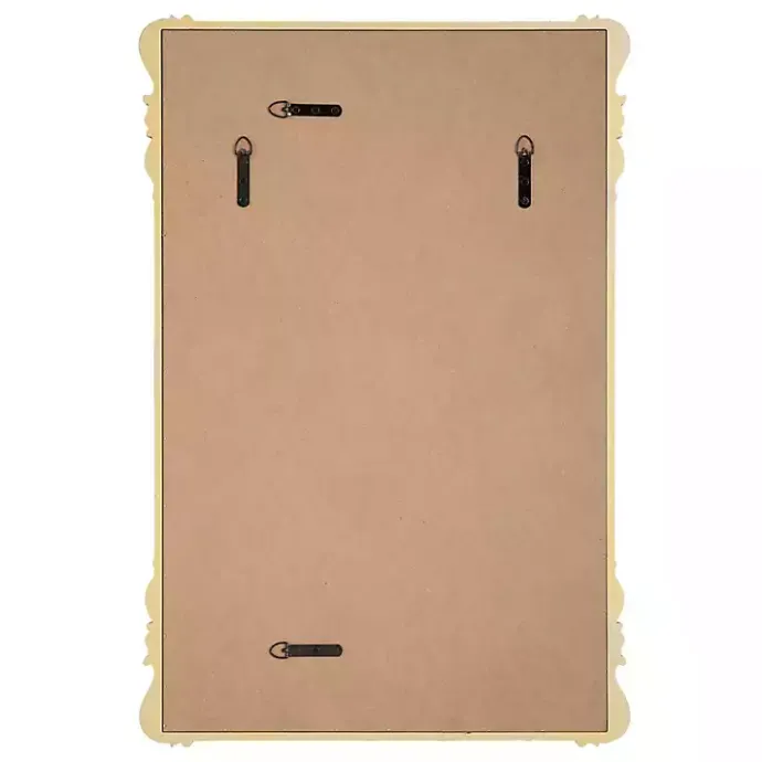 Best Kirklands Home Antique Gold Vintage Rectangular Wall Mirror