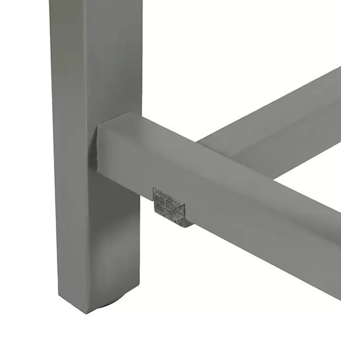 Online Kirklands Home Antique Wood Noah Bench Gray