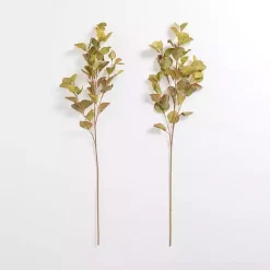 Online Kirklands Home Antique Eucalyptus Stems, Set of 2 Green