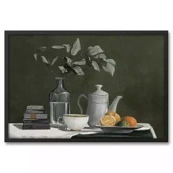 Outlet Kirklands Home Antique Still Life Canvas Art Print Green