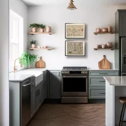 Sale Kirklands Home Antique Nature Sampler Framed Wall Art Tan