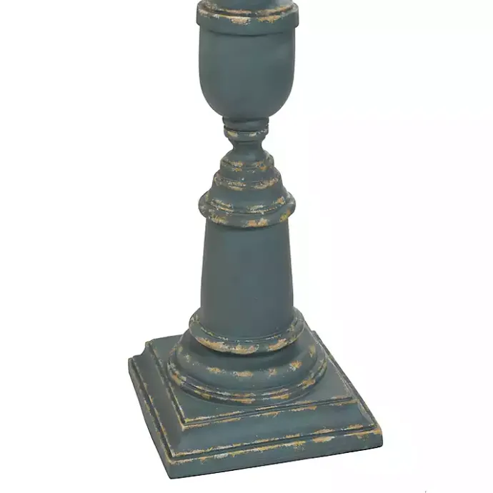 Clearance Kirklands Home Antique Navy Bourgault Floor Lamp Blue