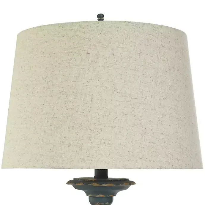 Clearance Kirklands Home Antique Navy Bourgault Floor Lamp Blue