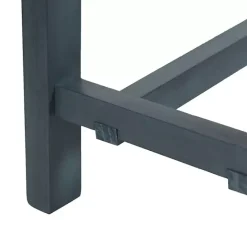 Outlet Kirklands Home Antique Navy Wood Noah Bench Blue