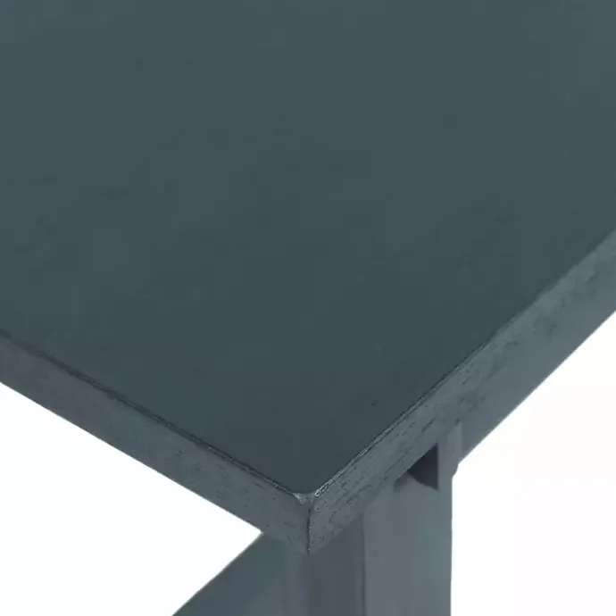 Outlet Kirklands Home Antique Navy Wood Noah Bench Blue