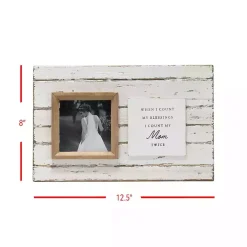 Outlet Kirklands Home Antique White Wooden Mom Picture Frame