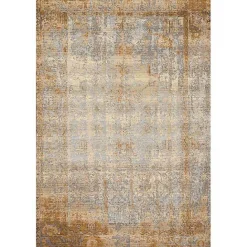 Outlet Kirklands Home Antiqued Ivory Copper Outdoor Area Rug, 5x7