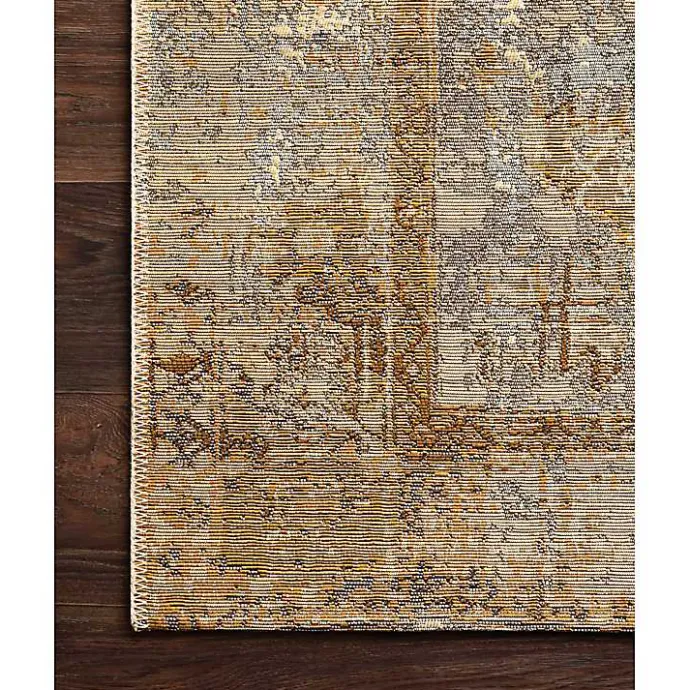 Outlet Kirklands Home Antiqued Ivory Copper Outdoor Area Rug, 5x7