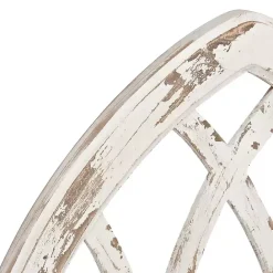 Outlet Kirklands Home Antiqued Window Pane Arch Plaque White