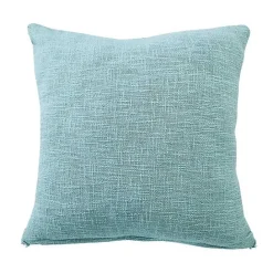 Outlet Kirklands Home Aqua Fringe Diamond Pillow, 20 in. Blue