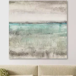 Online Kirklands Home Aqua Horizon Giclee Canvas Art Print