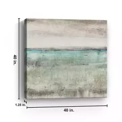 Online Kirklands Home Aqua Horizon Giclee Canvas Art Print