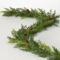 Kirklands Home Arborvitae Garland Green