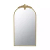 Sale Kirklands Home Arch Gold Leaf Top Mirror