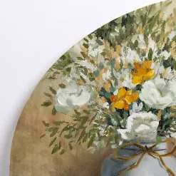 New Kirklands Home Arched Floral Mason Jar Canvas Art Print