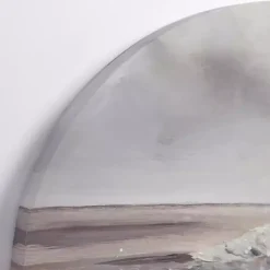 New Kirklands Home Arched Shoreline Canvas Art Print Gray