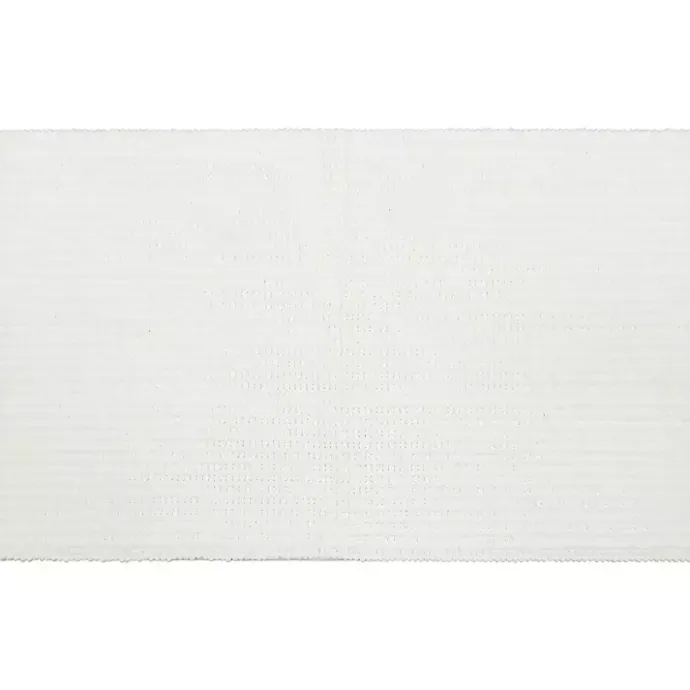 Best Kirklands Home Arctic Memory Foam Chenille Bath Mat, 60 in. White