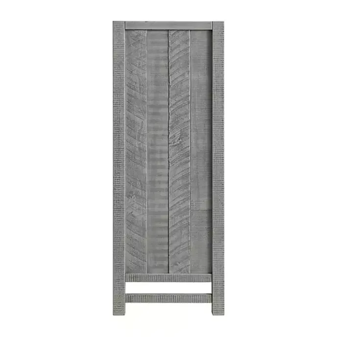 Kirklands Home Arden Wood 5-Drawer Chest Gray