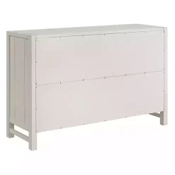 Kirklands Home Arden Wood 6-Drawer Dresser White