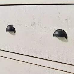 Kirklands Home Arden Wood 6-Drawer Dresser White