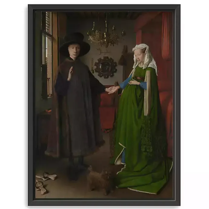 Clearance Kirklands Home Arnolfini Portrait Framed Canvas Art Print