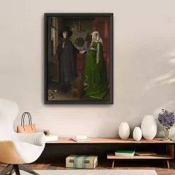 Clearance Kirklands Home Arnolfini Portrait Framed Canvas Art Print