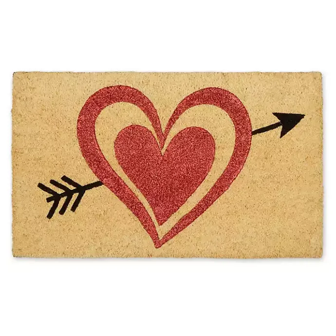 Sale Kirklands Home Arrow Through the Heart Doormat